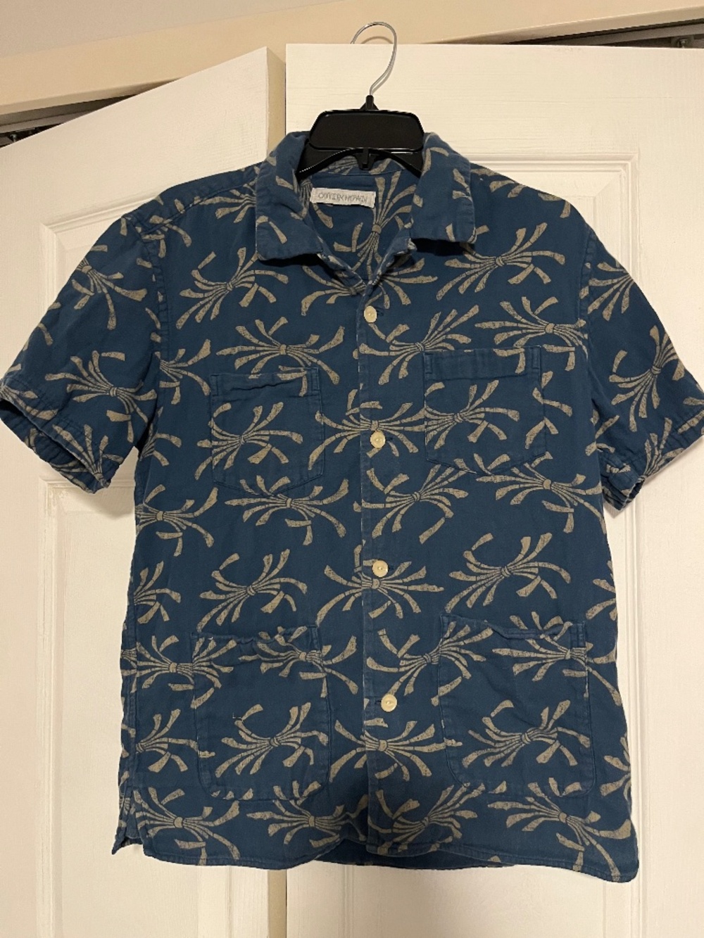 Outerknown short sleeve button up